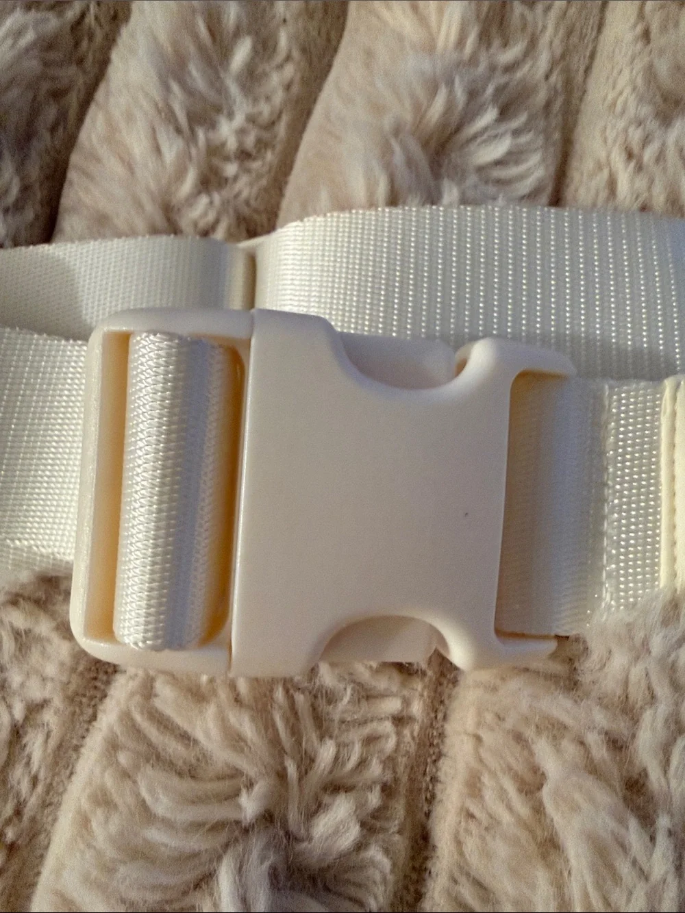 Marine Layer Cream Puffer Crossbody